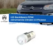 0 Retromarcia LED Citroën C3 Picasso 2009 - 2016: P21W BackBeam P21W: Led BackBeam v2.0 Cannone Luce Retromarcia Canbus