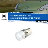 0 Retromarcia LED Citroën C3 Pluriel 2003 - 2010: P21W BackBeam P21W: Led BackBeam v2.0 Cannone Luce Retromarcia Canbus