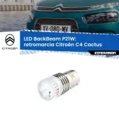 0 Retromarcia LED Citroën C4 Cactus 2014 - 2018: P21W BackBeam P21W: Led BackBeam v2.0 Cannone Luce Retromarcia Canbus
