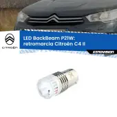 0 Retromarcia LED Citroën C4 II 2009 - 2016: P21W BackBeam P21W: Led BackBeam v2.0 Cannone Luce Retromarcia Canbus