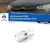 0 Retromarcia LED Citroën C4 II 2009 - 2016: P21W Kannon P21W: Lampadina retromarcia LED Kannon