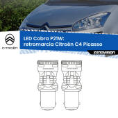 0 Retromarcia LED Citroën C4 Picasso  2006 - 2013: P21W Cobra P21W: LED Cobra 6000k (Coppia)