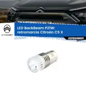 0 Retromarcia LED Citroën C5 X 2021 in poi: P21W BackBeam P21W: Led BackBeam v2.0 Cannone Luce Retromarcia Canbus