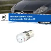 0 Retromarcia LED Citroën C8  2002 - 2010: P21W BackBeam P21W: Led BackBeam v2.0 Cannone Luce Retromarcia Canbus