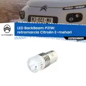 0 Retromarcia LED Citroën E-mehari 2016 in poi: P21W BackBeam P21W: Led BackBeam v2.0 Cannone Luce Retromarcia Canbus