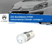 0 Retromarcia LED Citroën Jumpy II 2006 - 2015: P21W BackBeam P21W: Led BackBeam v2.0 Cannone Luce Retromarcia Canbus
