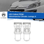 0 Retromarcia LED Citroën Jumpy II 2006 - 2015: P21W Cobra P21W: LED Cobra 6000k (Coppia)