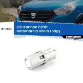 0 Retromarcia LED Dacia Lodgy 2012 in poi: P21W Kannon P21W: Lampadina retromarcia LED Kannon