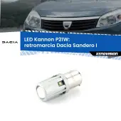 0 Retromarcia LED Dacia Sandero I 2008 - 2012: P21W Kannon P21W: Lampadina retromarcia LED Kannon