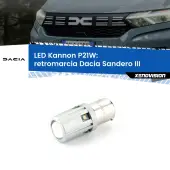 0 Retromarcia LED Dacia Sandero III 2020 in poi: P21W Kannon P21W: Lampadina retromarcia LED Kannon