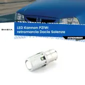 0 Retromarcia LED Dacia Solenza 2003 in poi: P21W Kannon P21W: Lampadina retromarcia LED Kannon