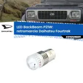 0 Retromarcia LED Daihatsu Fourtrak 1985 - 1998: P21W BackBeam P21W: Led BackBeam v2.0 Cannone Luce Retromarcia Canbus