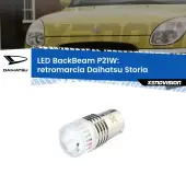 0 Retromarcia LED Daihatsu Storia 1998 - 2005: P21W BackBeam P21W: Led BackBeam v2.0 Cannone Luce Retromarcia Canbus