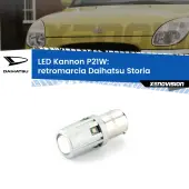 0 Retromarcia LED Daihatsu Storia 1998 - 2005: P21W Kannon P21W: Lampadina retromarcia LED Kannon