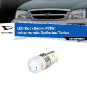 0 Retromarcia LED Daihatsu Terios 1997 - 2005: P21W BackBeam P21W: Led BackBeam v2.0 Cannone Luce Retromarcia Canbus