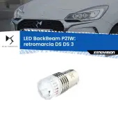 0 Retromarcia LED DS DS 3 in poi: P21W BackBeam P21W: Led BackBeam v2.0 Cannone Luce Retromarcia Canbus