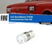 0 Retromarcia LED Fiat 126 1972 - 2000: P21W BackBeam P21W: Led BackBeam v2.0 Cannone Luce Retromarcia Canbus