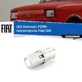 0 Retromarcia LED Fiat 126 1972 - 2000: P21W Kannon P21W: Lampadina retromarcia LED Kannon