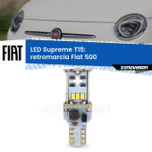 0 Retromarcia LED Fiat 500 2015 - 2022: T15 Supreme T15: Supreme LED 6000k