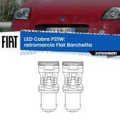 0 Retromarcia LED Fiat Barchetta  1995 - 2005: P21W Cobra P21W: LED Cobra 6000k (Coppia)
