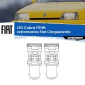 0 Retromarcia LED Fiat Cinquecento 1991 - 1999: P21W Cobra P21W: LED Cobra 6000k (Coppia)