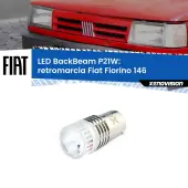 0 Retromarcia LED Fiat Fiorino 146 1988 - 2001: P21W BackBeam P21W: Led BackBeam v2.0 Cannone Luce Retromarcia Canbus