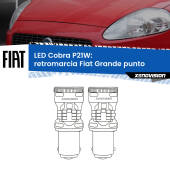 0 Retromarcia LED Fiat Grande punto 2005 - 2018: P21W Cobra P21W: LED Cobra 6000k (Coppia)