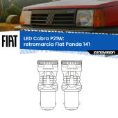 0 Retromarcia LED Fiat Panda 141 1982 - 2004: P21W Cobra P21W: LED Cobra 6000k (Coppia)