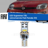 0 Retromarcia LED Fiat Panda 312 2012 in poi: T15 Supreme T15: Supreme LED 6000k