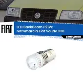 0 Retromarcia LED Fiat Scudo 220 1996 - 2006: P21W BackBeam P21W: Led BackBeam v2.0 Cannone Luce Retromarcia Canbus