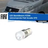 0 Retromarcia LED Fiat Scudo 270 2007 - 2016: P21W BackBeam P21W: Led BackBeam v2.0 Cannone Luce Retromarcia Canbus