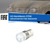 0 Retromarcia LED Fiat Seicento 1998 - 2010: P21W BackBeam P21W: Led BackBeam v2.0 Cannone Luce Retromarcia Canbus