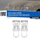 0 Retromarcia LED Fiat Seicento 1998 - 2010: P21W Cobra P21W: LED Cobra 6000k (Coppia)