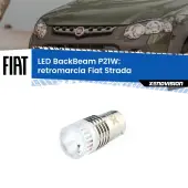 0 Retromarcia LED Fiat Strada 1999 - 2021: P21W BackBeam P21W: Led BackBeam v2.0 Cannone Luce Retromarcia Canbus