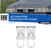 0 Retromarcia LED Fiat Tempra  1990 - 1996: P21W Cobra P21W: LED Cobra 6000k (Coppia)