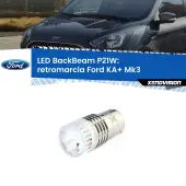 0 Retromarcia LED Ford KA+ Mk3 2014 - 2018: P21W BackBeam P21W: Led BackBeam v2.0 Cannone Luce Retromarcia Canbus