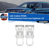 0 Retromarcia LED Ford usa Explorer U2 1995 - 2001: P21W Cobra P21W: LED Cobra 6000k (Coppia)