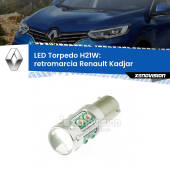 0 Retromarcia LED H21W Torpedo per Renault Kadjar  2015 - 2022 H21W (BAY9S): LED Torpedo Canbus 6000k