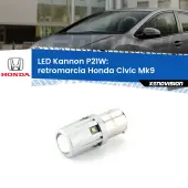0 Retromarcia LED Honda Civic Mk9 2011 - 2015: P21W Kannon P21W: Lampadina retromarcia LED Kannon