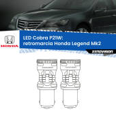 0 Retromarcia LED Honda Legend Mk2 1991 - 1996: P21W Cobra P21W: LED Cobra 6000k (Coppia)