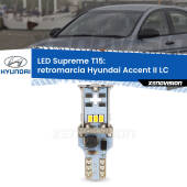 0 Retromarcia LED Hyundai Accent II LC 2002 - 2005: T15 Supreme T15: Supreme LED 6000k