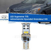 0 Retromarcia LED Hyundai Grandeur HG 2011 - 2016: T15 Supreme T15: Supreme LED 6000k