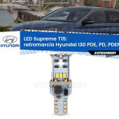 0 Retromarcia LED Hyundai I30 PDE, PD, PDEN 2016 in poi: T15 Supreme T15: Supreme LED 6000k