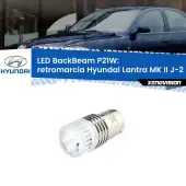 0 Retromarcia LED Hyundai Lantra MK II J-2 1995 - 2000: P21W BackBeam P21W: Led BackBeam v2.0 Cannone Luce Retromarcia Canbus