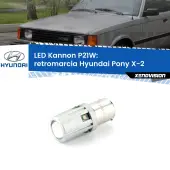 0 Retromarcia LED Hyundai Pony X-2 1989 - 1995: P21W Kannon P21W: Lampadina retromarcia LED Kannon
