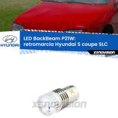 0 Retromarcia LED Hyundai S coupe SLC 1990 - 1996: P21W BackBeam P21W: Led BackBeam v2.0 Cannone Luce Retromarcia Canbus