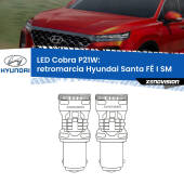 0 Retromarcia LED Hyundai Santa FÉ I SM 2001 - 2012: P21W Cobra P21W: LED Cobra 6000k (Coppia)