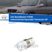 0 Retromarcia LED Hyundai Terracan HP 2001 - 2006: P21W BackBeam P21W: Led BackBeam v2.0 Cannone Luce Retromarcia Canbus