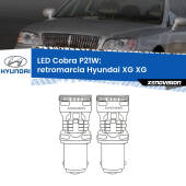 0 Retromarcia LED Hyundai XG XG 1998 - 2005: P21W Cobra P21W: LED Cobra 6000k (Coppia)