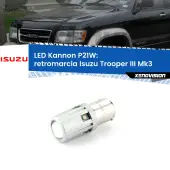 0 Retromarcia LED Isuzu Trooper III Mk3 2000 - 2006: P21W Kannon P21W: Lampadina retromarcia LED Kannon